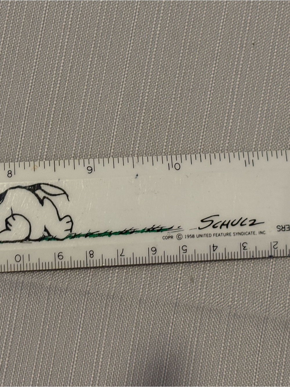 Vintage Snoopy Ruler M48 - Picture 3 of 5